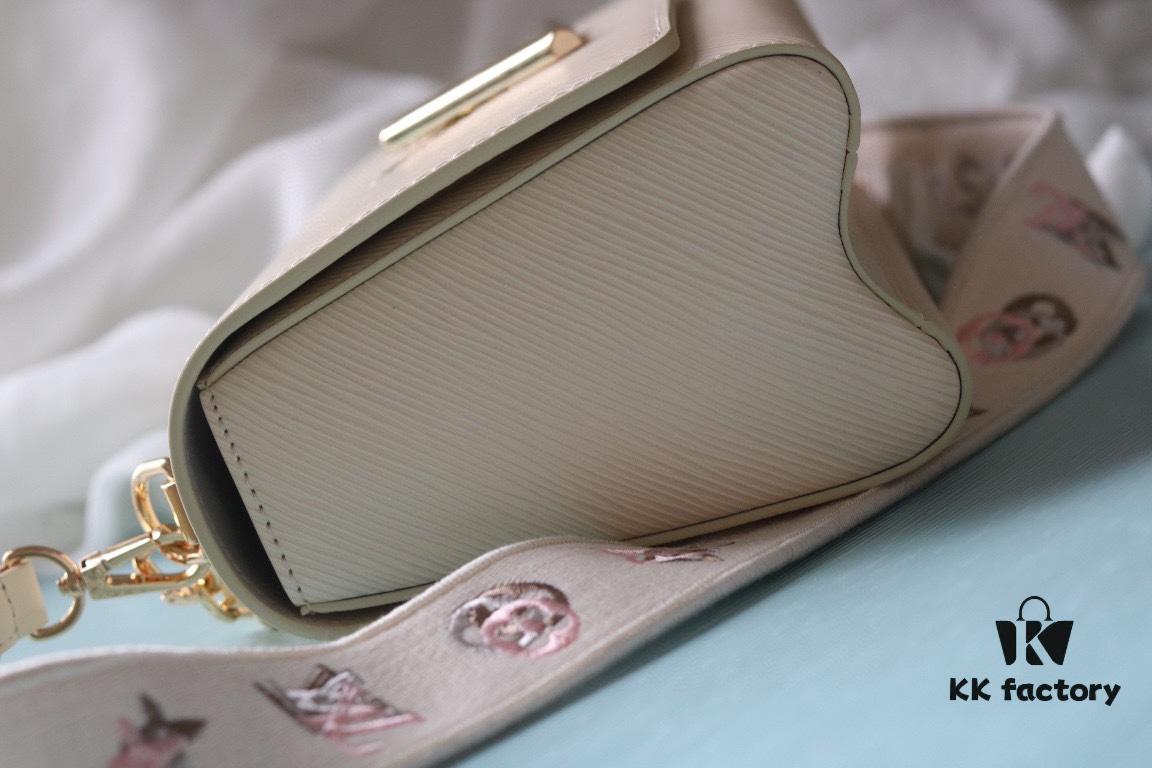 69307f7b6e68136f4d9a75dc New Arrival Top Quality Original Version LV Twist Medium Bag Model No.: 50398/23390/23389