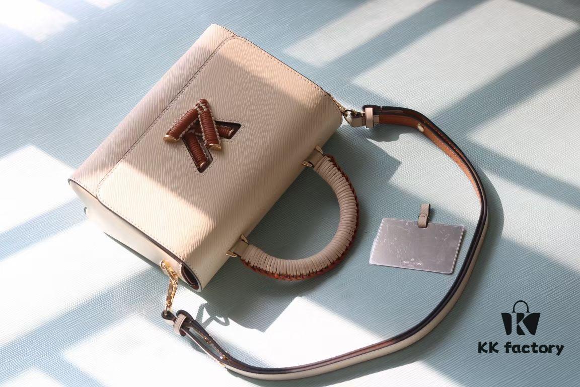 69307f9f6e68136f4d9a763b Top Quality Original Design! Welcome to Compare! Model No.: 50392/22229/22236 — LV Twist Medium Bag in Epi Grained Leather
