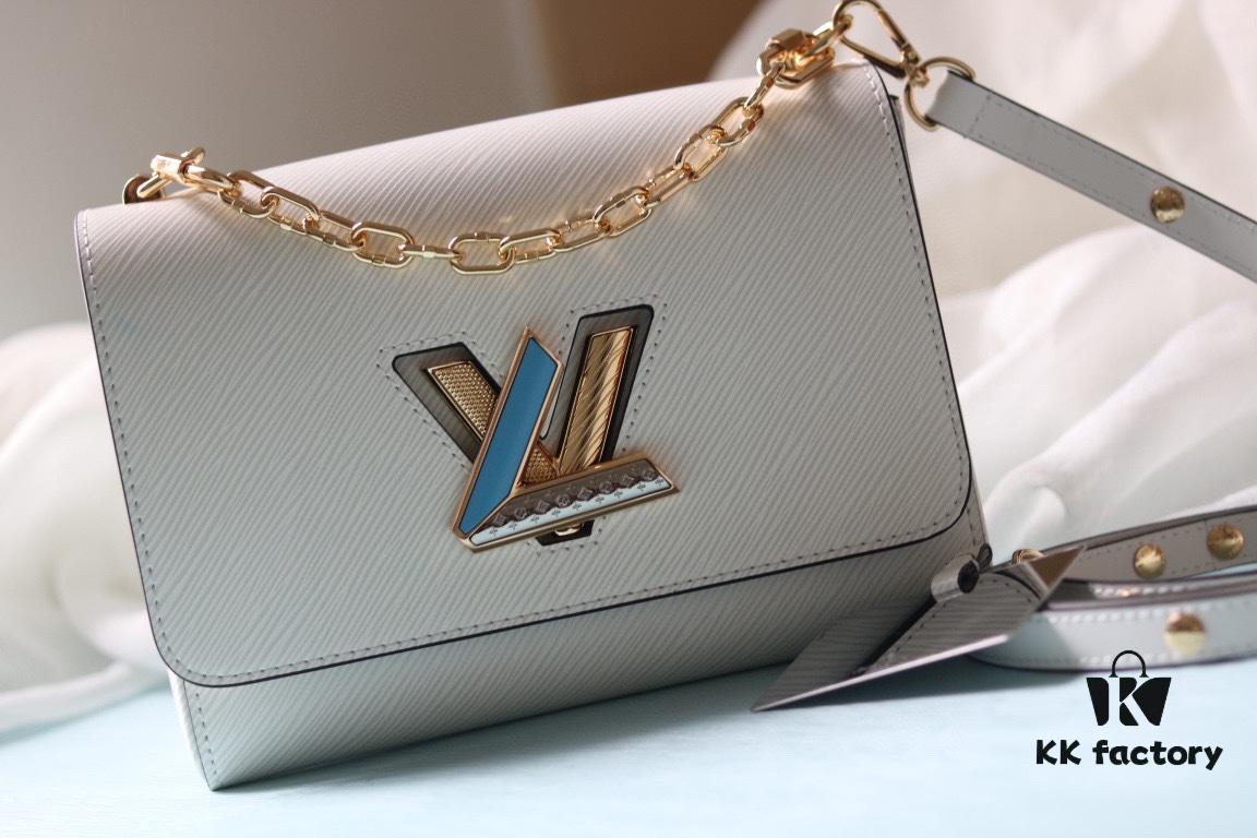 69307fb56e68136f4d9a7677 LV 2023 Twist Medium Bag in Epi Leather with Rhinestones and Enamel