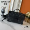 69307fb86e68136f4d9a767f Upgraded 240 Official Latest Model M11743 Black Flowers M11516 Black M11535 Monogram M12686 This Style Soul Trunk Bag