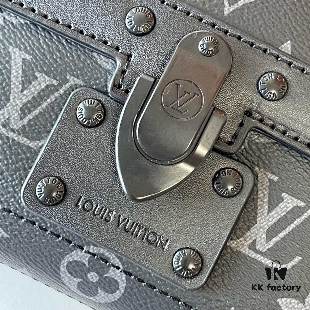 69307fba6e68136f4d9a7683 Upgraded 240 Official Latest Model M11743 Black Flowers M11516 Black M11535 Monogram M12686 This Style Soul Trunk Bag