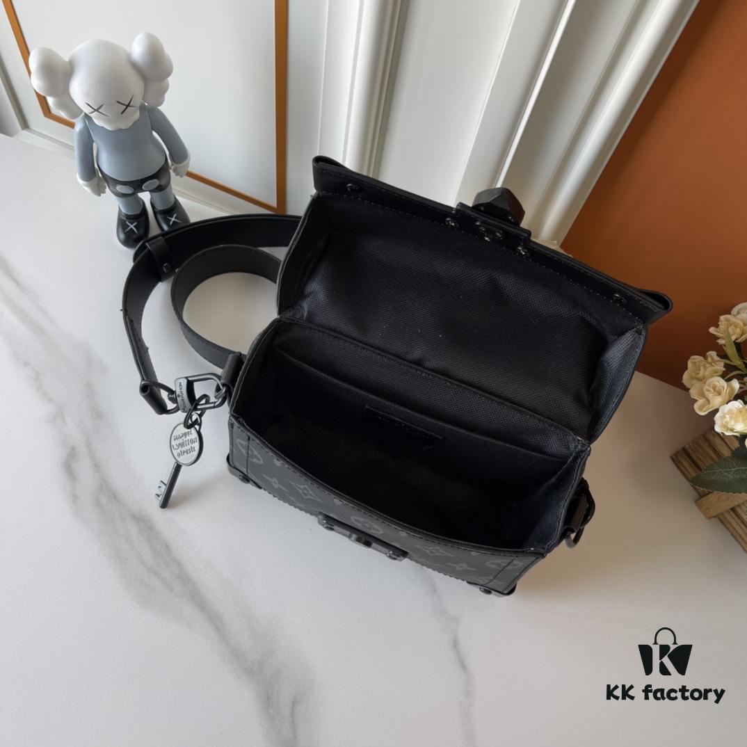 69307fba6e68136f4d9a7685 Upgraded 240 Official Latest Model M11743 Black Flowers M11516 Black M11535 Monogram M12686 This Style Soul Trunk Bag