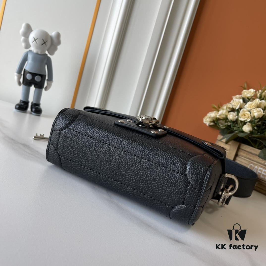 69307fbd6e68136f4d9a768b Upgraded 240 Official Latest Model M11743 Black Flower M11516 Black M11535 Monogram M12686 This Style Soul Trunk Bag by Pharrell Williams