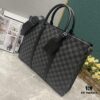 Upgraded Version M45265 Black Floral, Aged Floral, Black Checkered [SAC PLAT HORIZONTAL ZIPPÉ Briefcase]