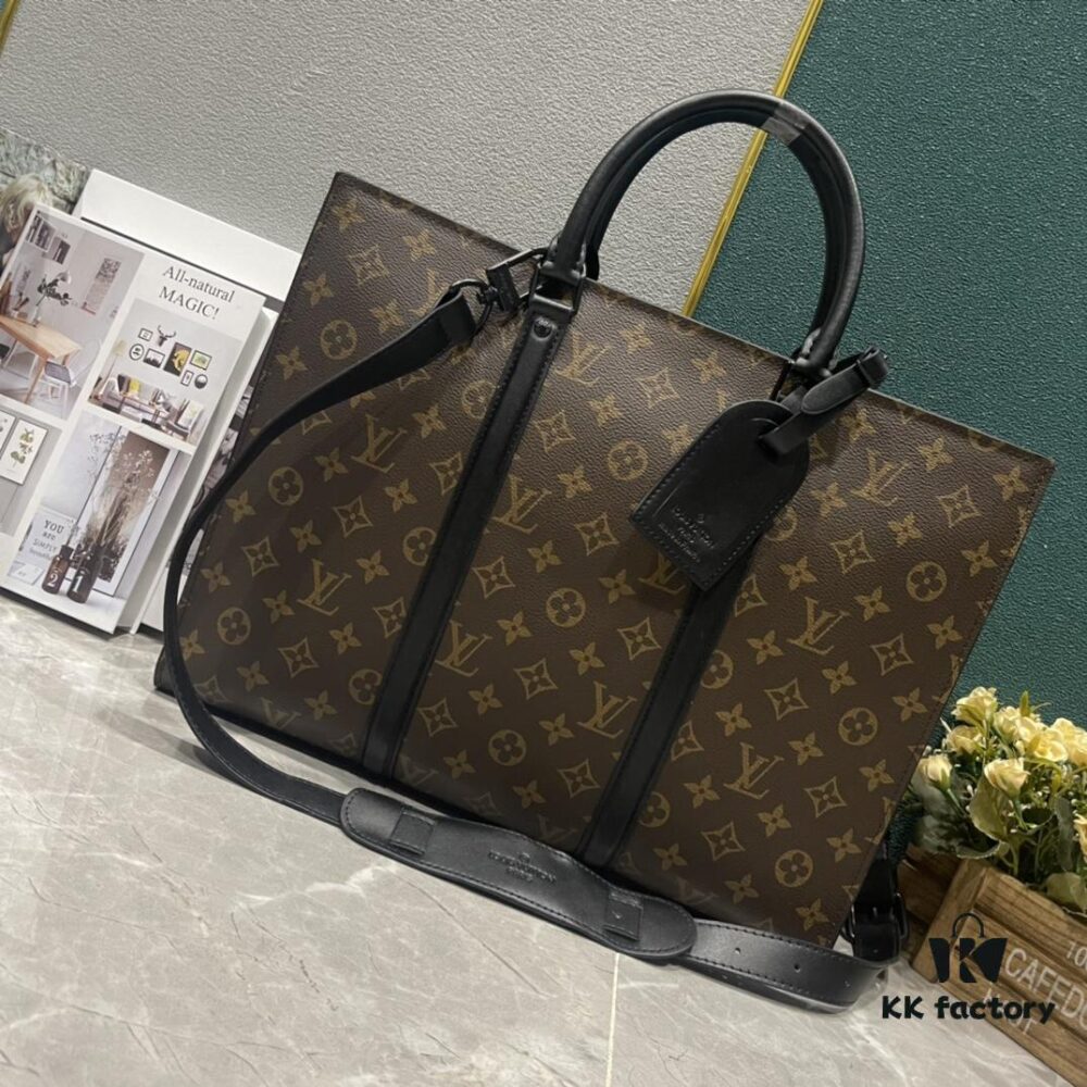 69307fce6e68136f4d9a76aa Upgraded Version 200 M45265 Black Floral, Aged Floral, Black Check Sacs Plat Horizontal Zippé Briefcase