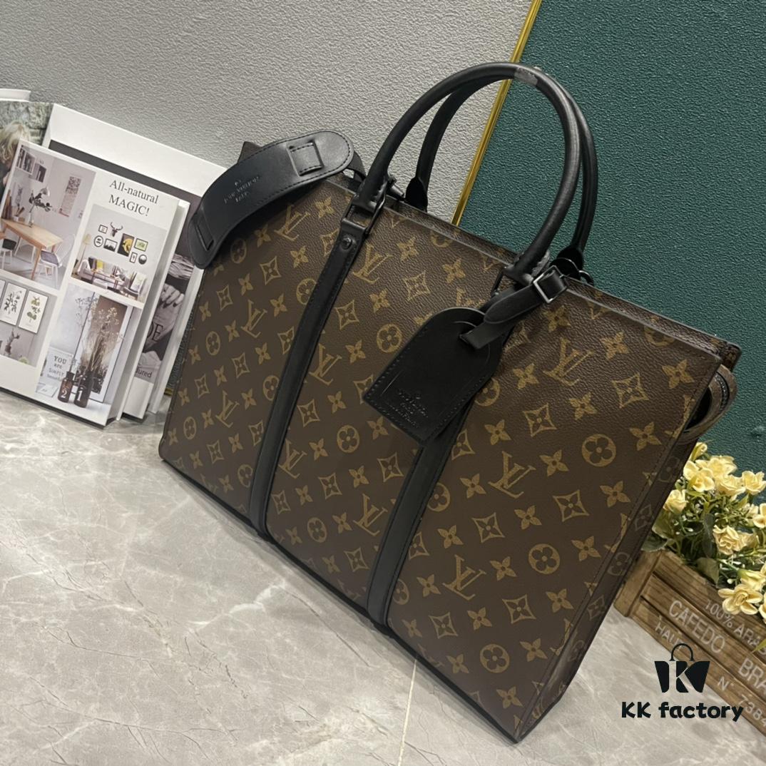 Upgraded Version 200 M45265 Black Floral, Aged Floral, Black Check Sacs Plat Horizontal Zippé Briefcase