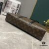 Upgraded Version 200 M45265 Black Floral, Aged Floral, Black Check Sacs Plat Horizontal Zippé Briefcase