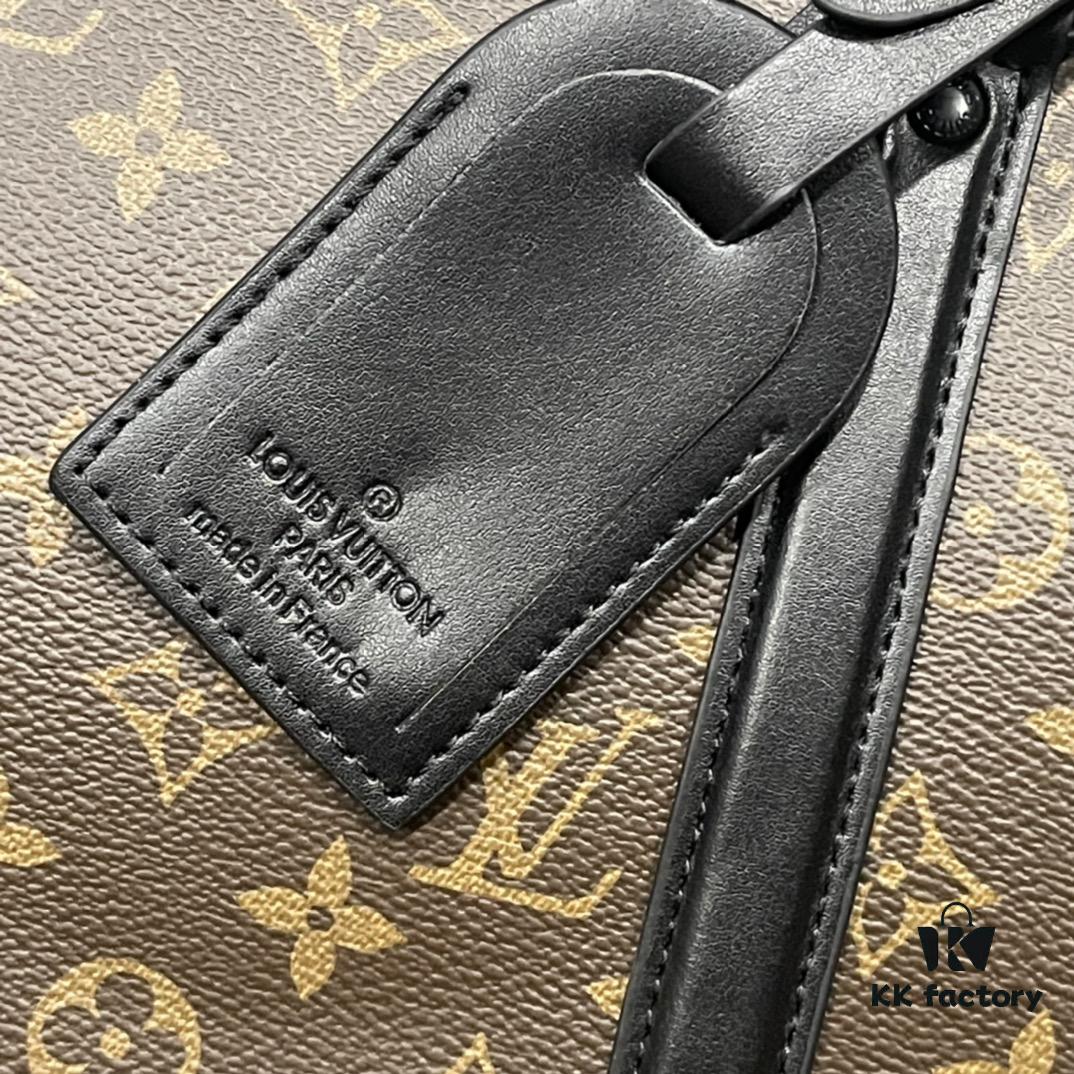 Upgraded Version 200 M45265 Black Floral, Aged Floral, Black Check Sacs Plat Horizontal Zippé Briefcase