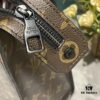 Upgraded Version 200 M45265 Black Floral, Aged Floral, Black Check Sacs Plat Horizontal Zippé Briefcase