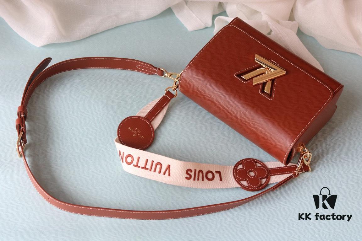 6930800c6e68136f4d9a7744 Latest European Version Top Original Quality Twist MM LV Bloom Handbag