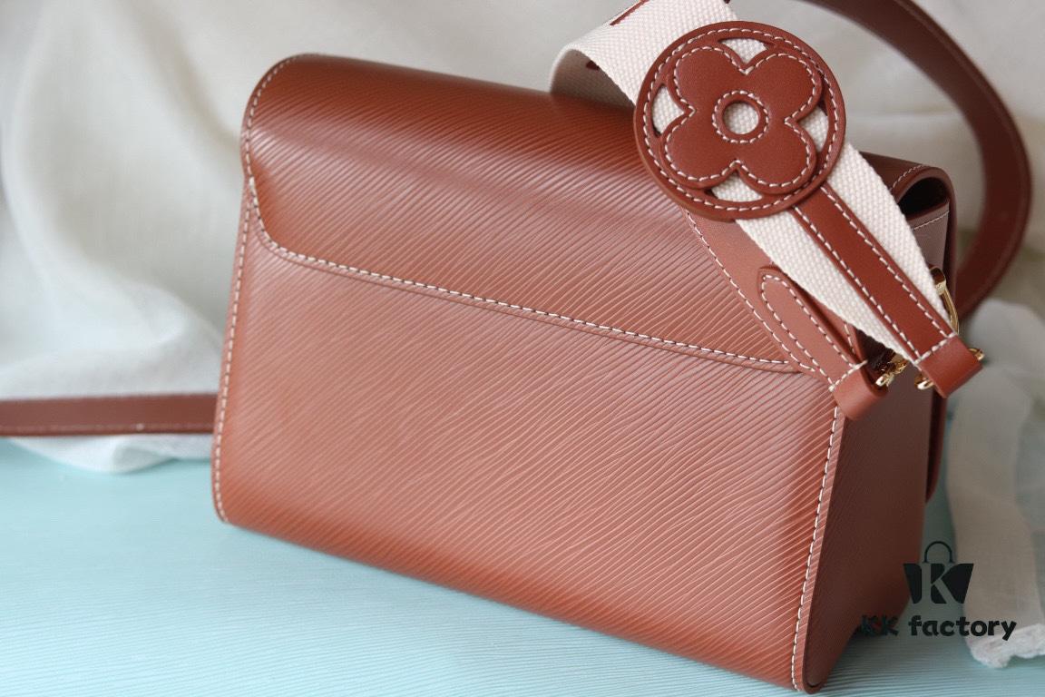 6930800f6e68136f4d9a774a Latest European Version Top Original Quality Twist MM LV Bloom Handbag