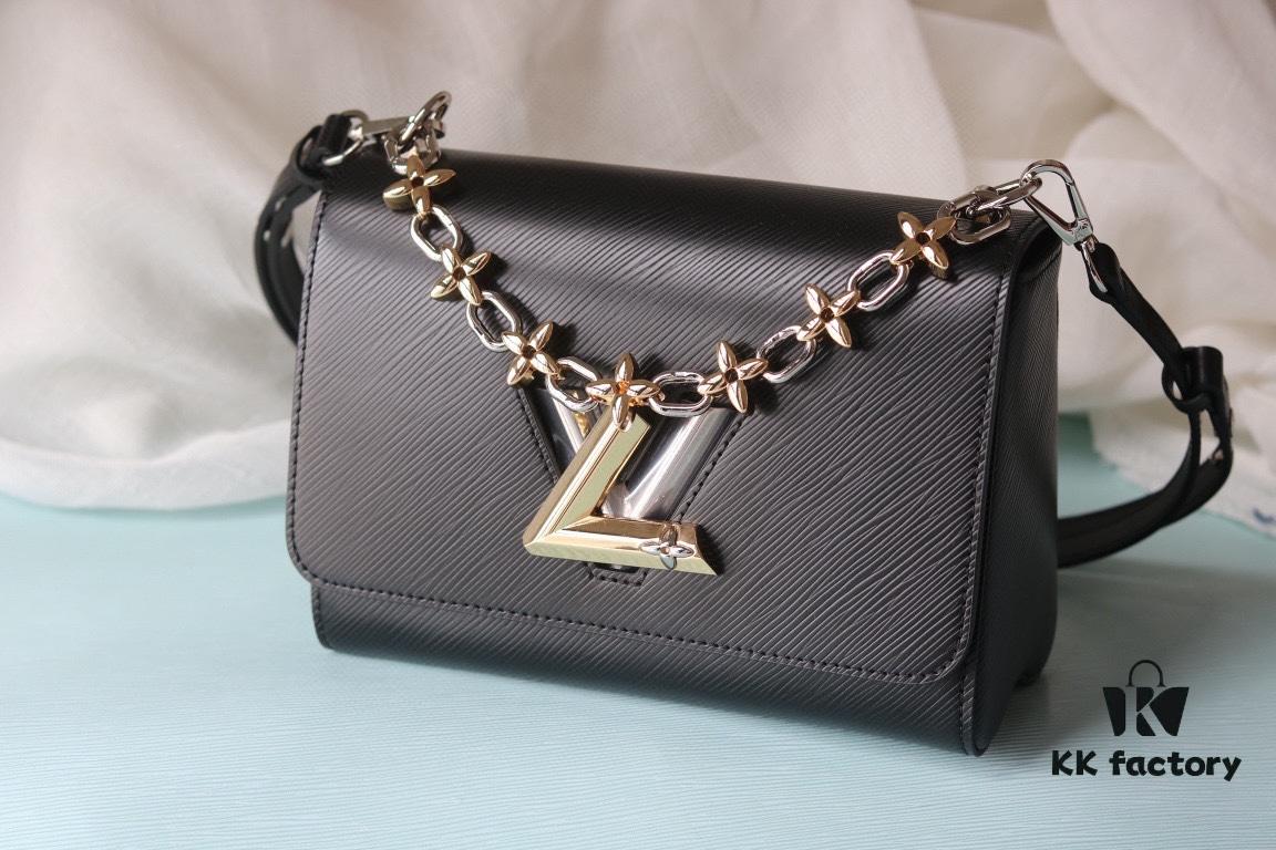 693080136e68136f4d9a7756 Latest European Version Top Quality Original Twist MM LV Bloom Handbag