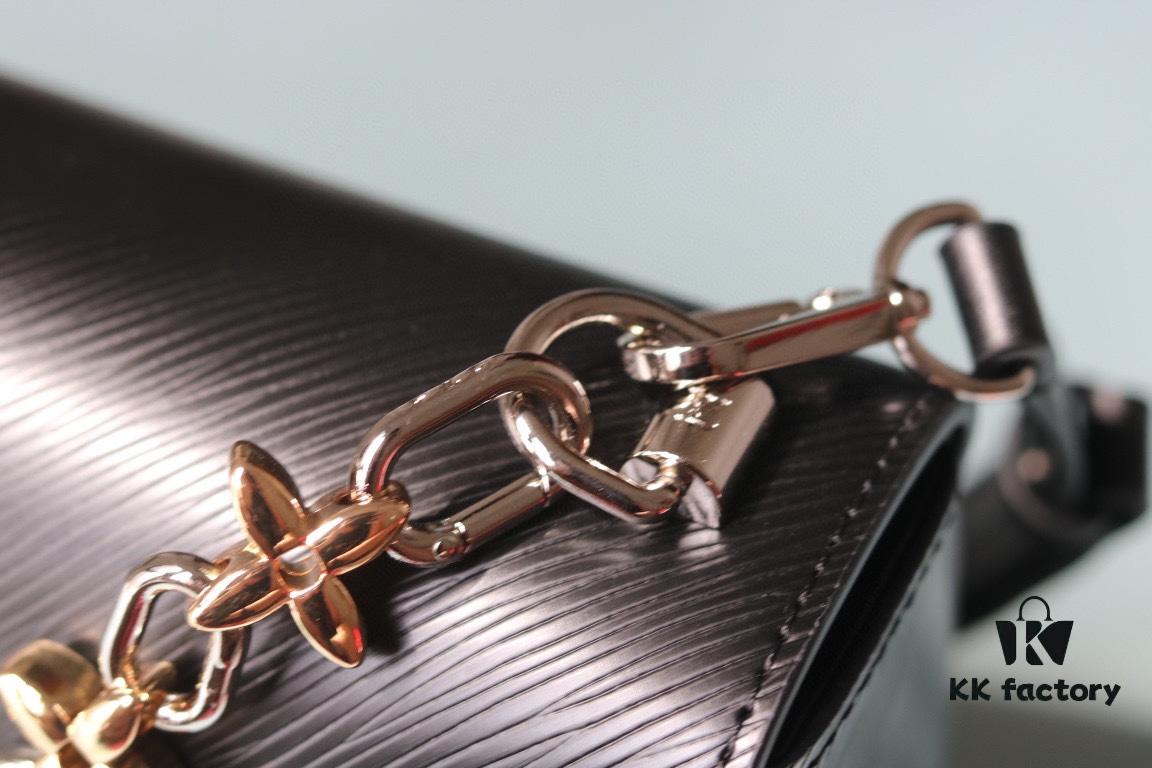 693080156e68136f4d9a775a Latest European Version Top Quality Original Twist MM LV Bloom Handbag