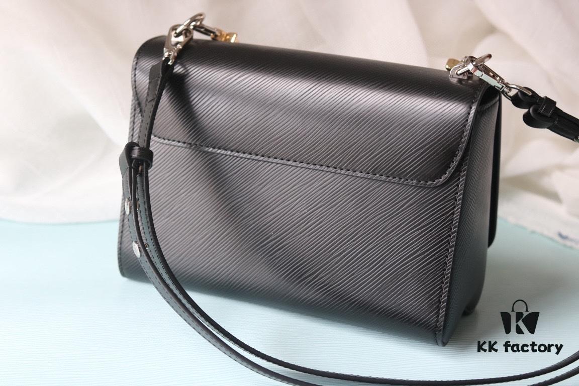 693080156e68136f4d9a775d Latest European Version Top Quality Original Twist MM LV Bloom Handbag