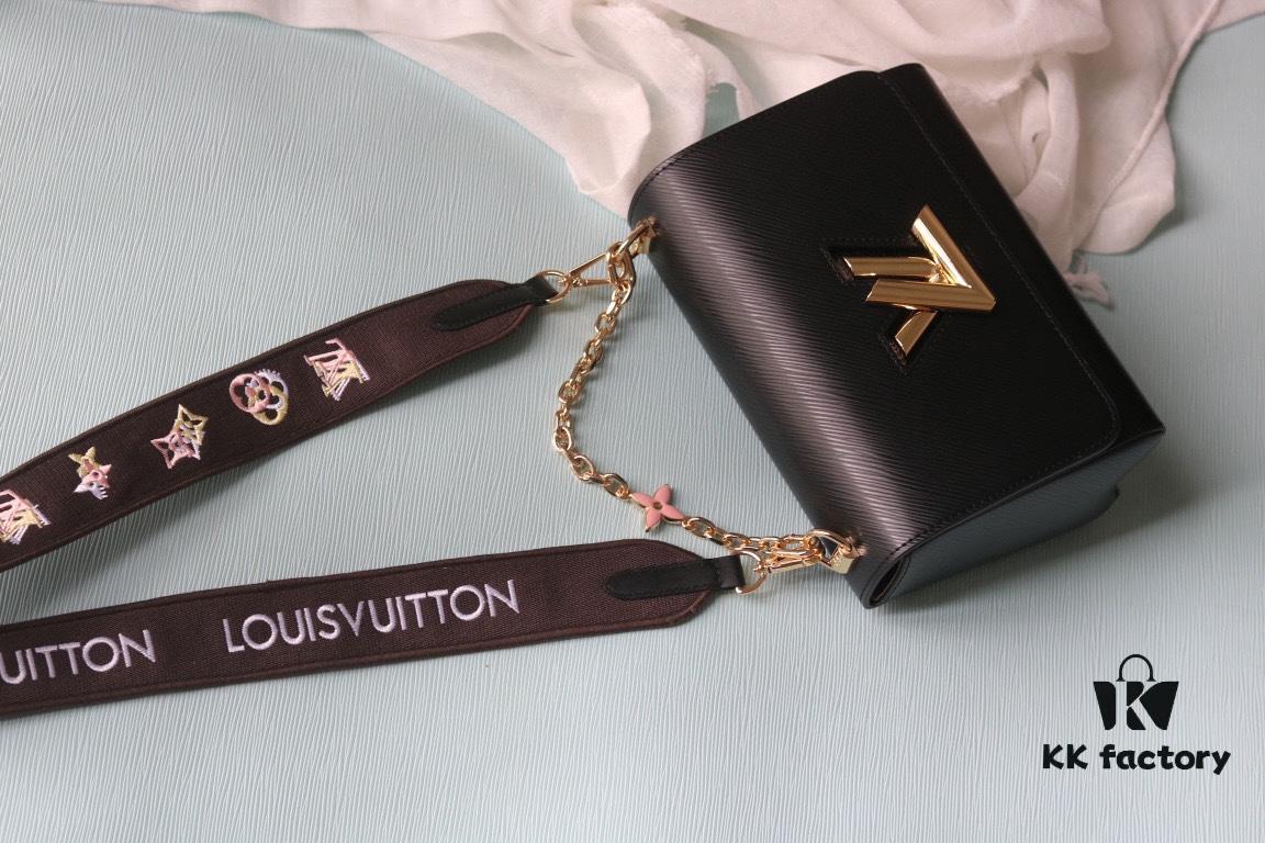 6930802c6e68136f4d9a7795 New Arrival Top Quality Original Version LV Twist Medium Handbag Model No.: 50398/23390/23389