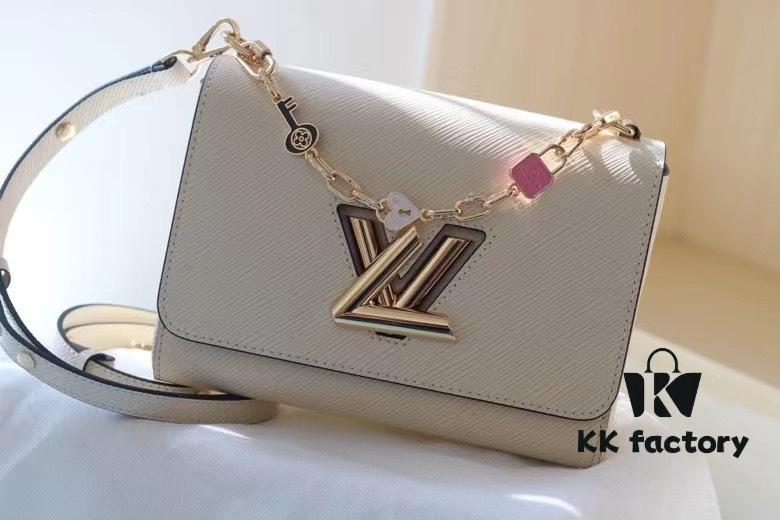 693080716e68136f4d9a7845 Latest Twist Best-Selling Model No. 50385/20846/20840/20834/50280 – Medium Twist Bag in Grained Epi Leather with LV Twist Lock