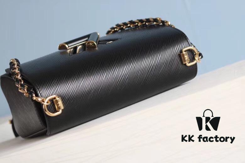 693080766e68136f4d9a7853 2021 Spring New Arrival Witness Twist Medium Handbag Upgrade: Epi Grained Leather with Matte Shine LV Twist Lock, Soft Leather and Metal Chain Combine for Refined Texture, Adjustable Leather Shoulder Pad for Comfortable Carry