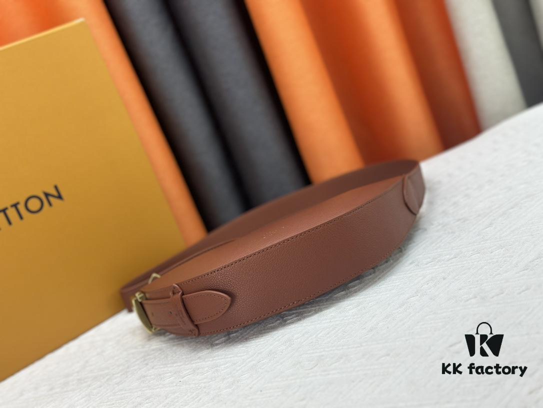 693080946e68136f4d9a789a Low Key Bumbag in Soft Smooth Calfskin with LV Engraved Padlock and Suede Lining