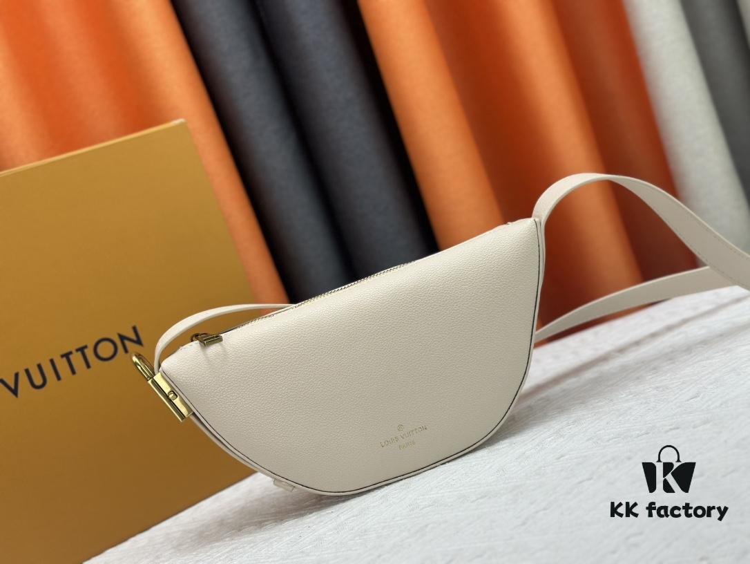 Low Key Bumbag M83546 M11429 – A Modern Minimalist Design Crafted in Exceptionally Soft and Smooth Calfskin with Refined Details