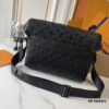693080a36e68136f4d9a78ba Upgraded 210 M25121 M12517 Latest Voyager Small Satchel Bag in Monogram Shadow Cowhide Leather