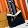 693080b56e68136f4d9a78da M11843 M46203 (Suede Leather with Digital Perforation Technique, Matched Pattern Construction) CarryAll Small Bag from LV Ski Collection