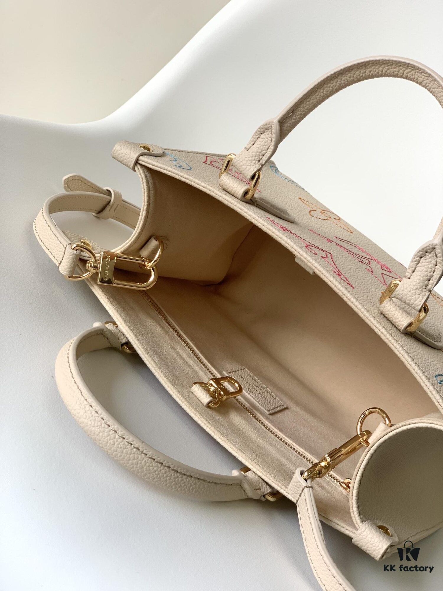 693080b66e68136f4d9a78dd Special Offer M46629 Premium Original Surplus The OnTheGo MM Handbag from the 2023 Fall LV Academy Collection, featuring embroidered Monogram motifs on Monogram Empreinte textured leather, creating a striking contrast of texture and color, making it an ideal choice for the back-to-school season. 25.0 x 19.0 x 11.5 cm (L x H x W)