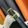 693080b86e68136f4d9a78df M11843 M46203 (Suede Leather with Digital Perforation Technique, Matched Pattern Construction) CarryAll Small Bag from LV Ski Collection