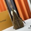 693080bb6e68136f4d9a78e4 M11843 M46203 (Suede Leather with Digital Perforation Technique, Aligned Pattern) CarryAll Small Bag