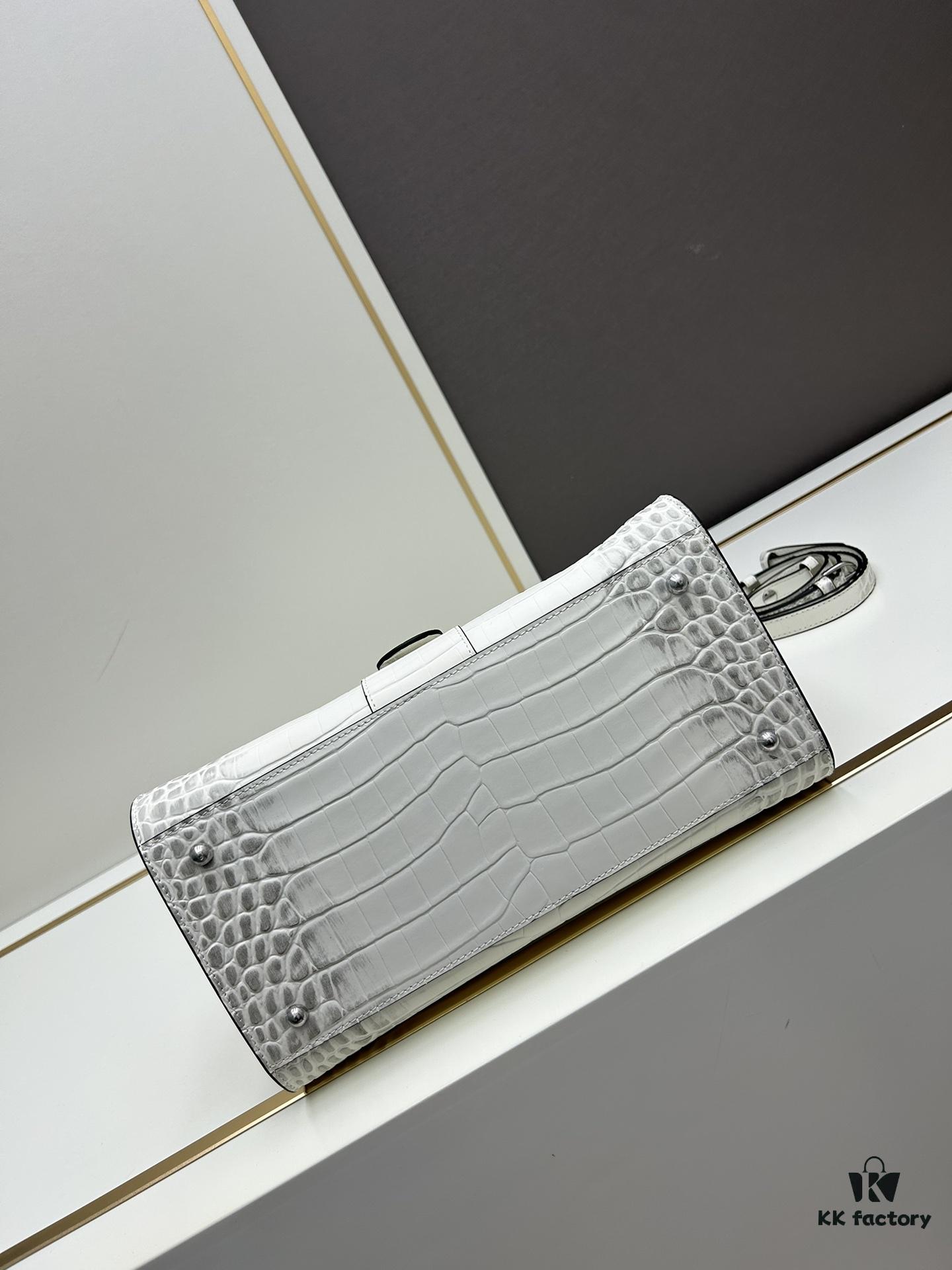693080d86e68136f4d9a790f Luxuriously Unveiled 🔥 Crocodile-Embossed MM Size