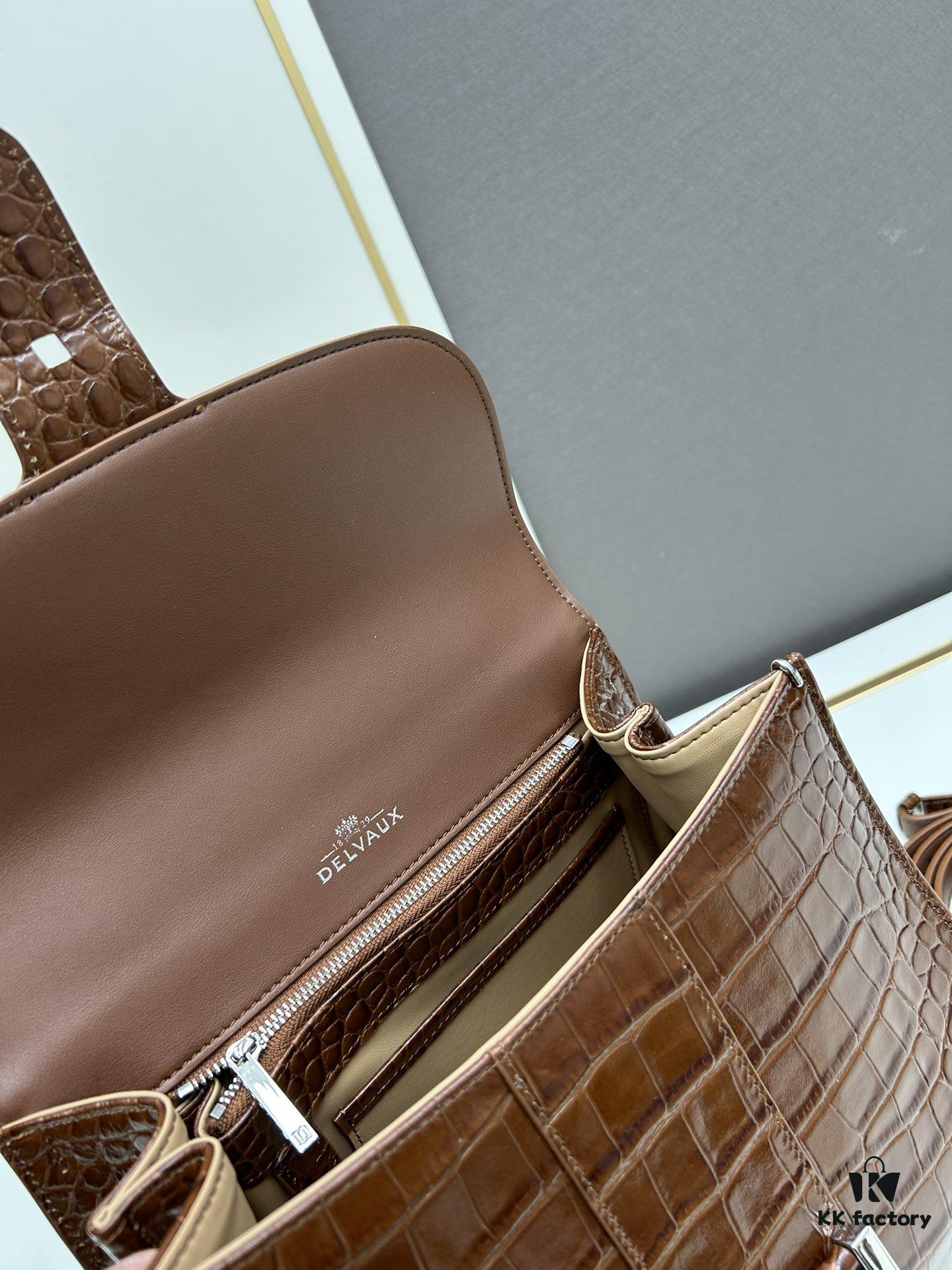 Luxuriously Unveiled 🔥 Crocodile-Embossed MM Size
