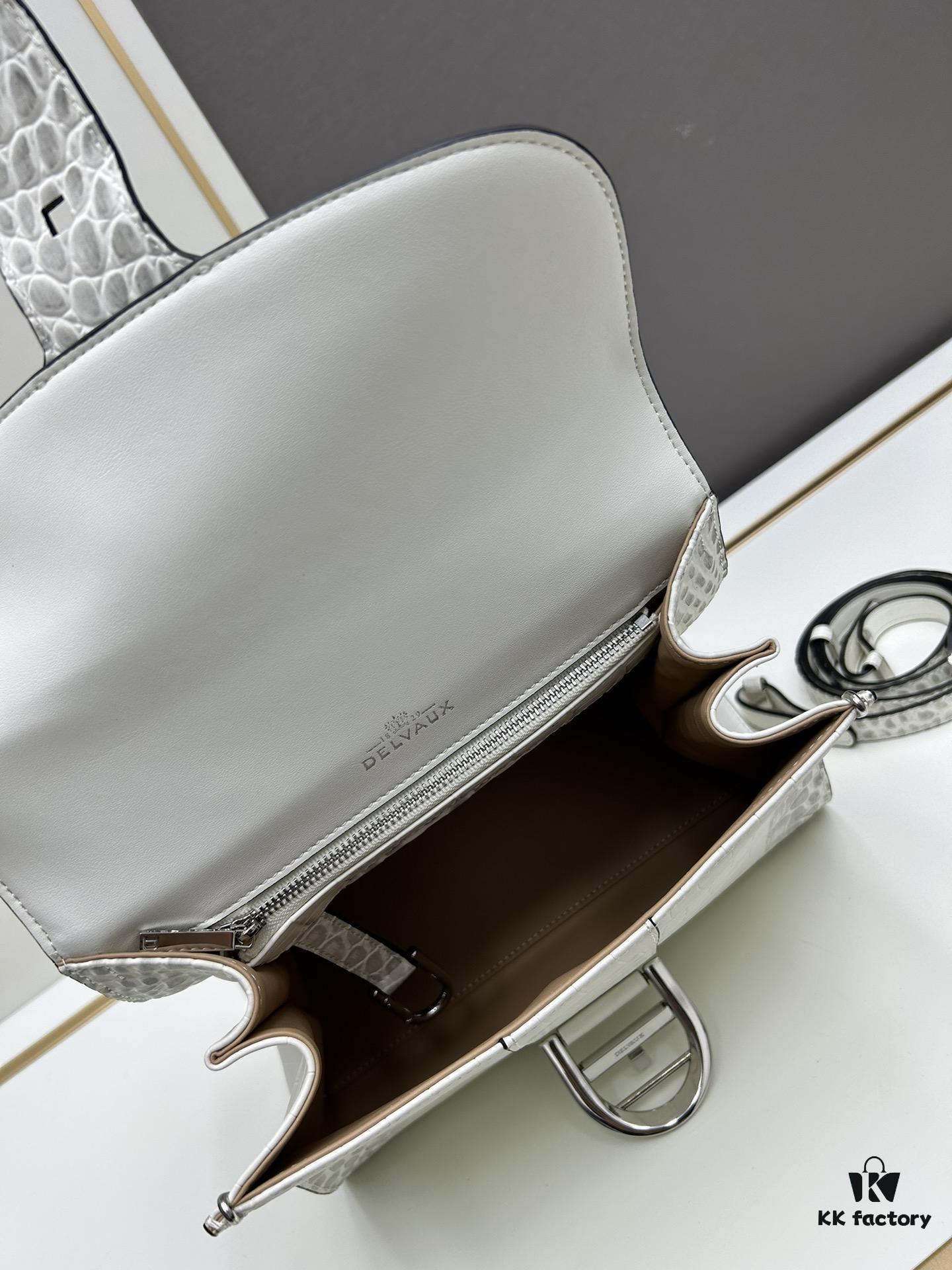 693080e66e68136f4d9a792d Luxuriously Unveiled 🔥 Crocodile-Embossed MM Size by Delvaux