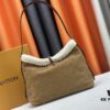 693080f46e68136f4d9a7949 M11843 M46203 (Suede Leather with Digital Perforation Technique) CarryAll Small Bag from LV Ski Collection