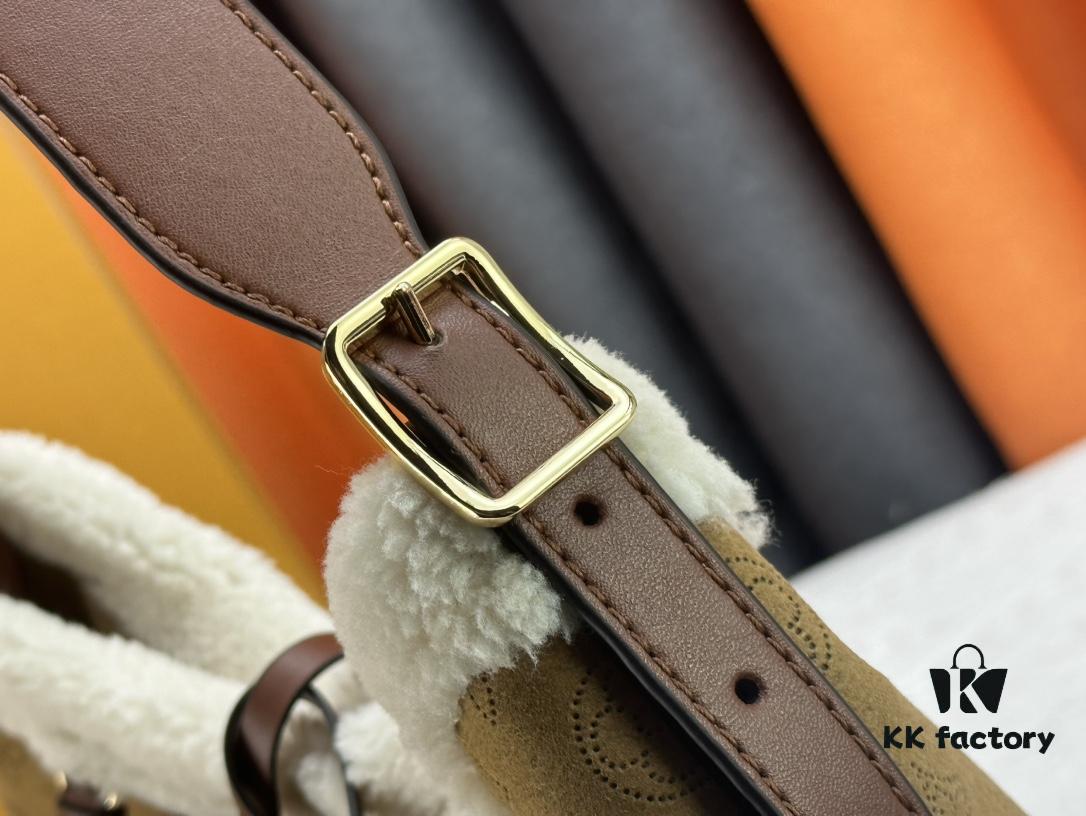 693080f56e68136f4d9a794c M11843 M46203 (Suede Leather with Digital Perforation Technique) CarryAll Small Bag from LV Ski Collection