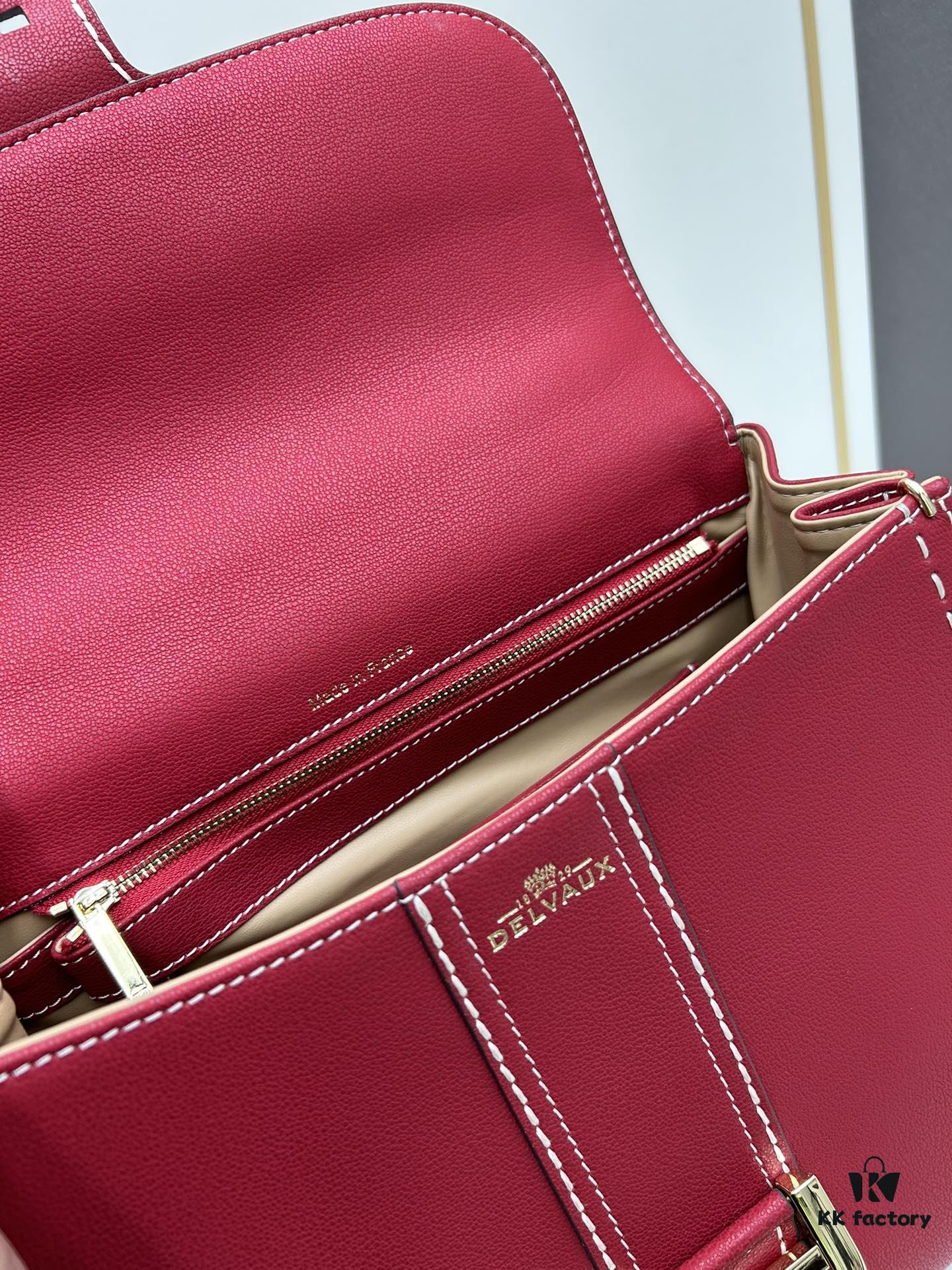 Delvaux 2024 Spring-Summer Exposed Stitching Collection