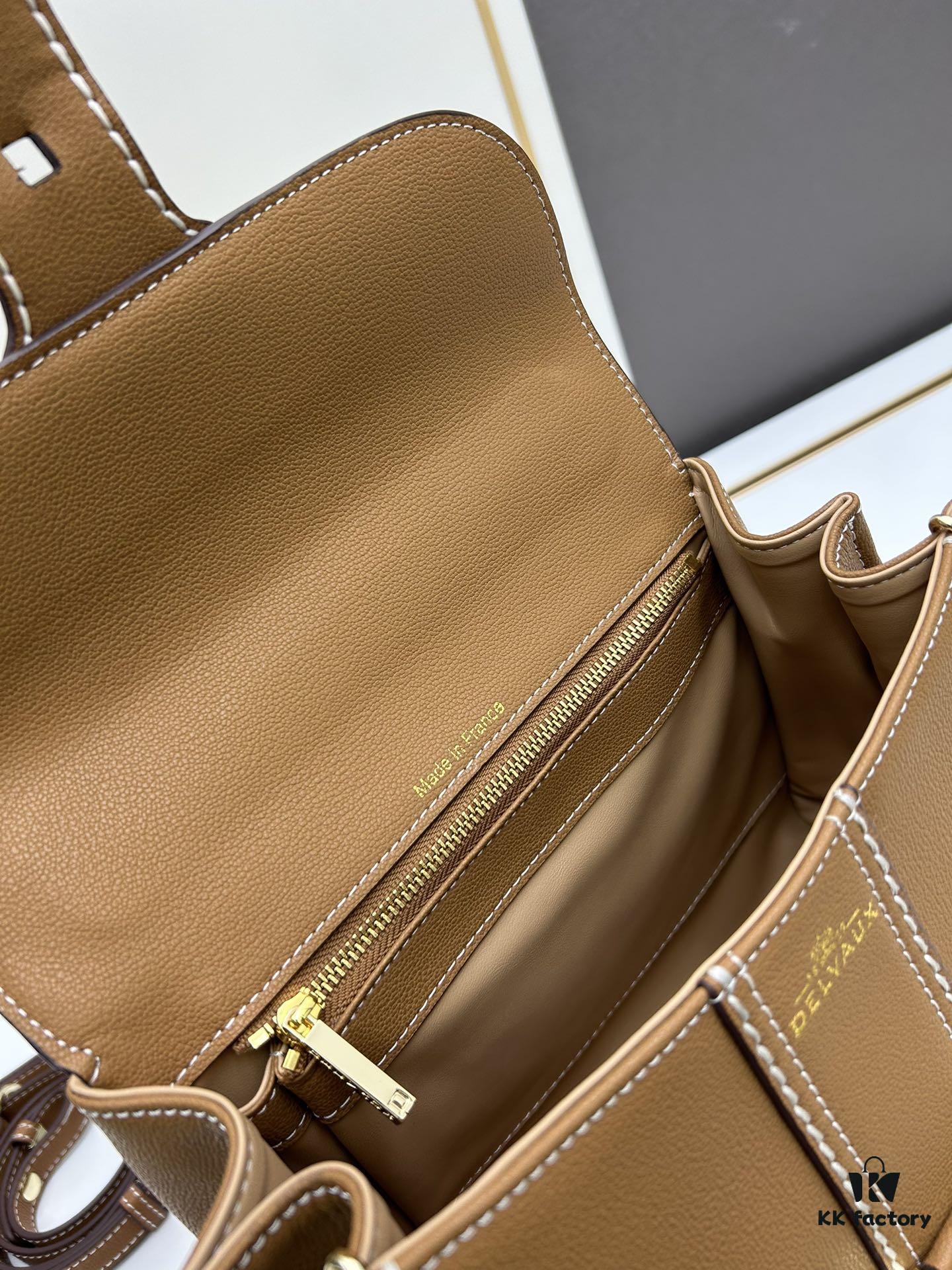 Delvaux 2024 Spring-Summer Exposed Stitching Collection