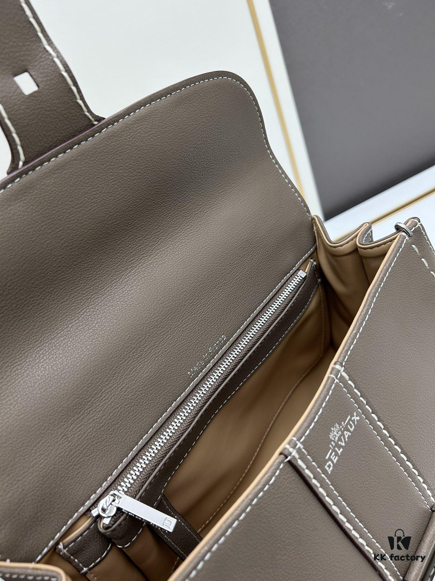 693081a26e68136f4d9a7a97 Delvaux 2024 Spring-Summer Exposed Stitching Collection