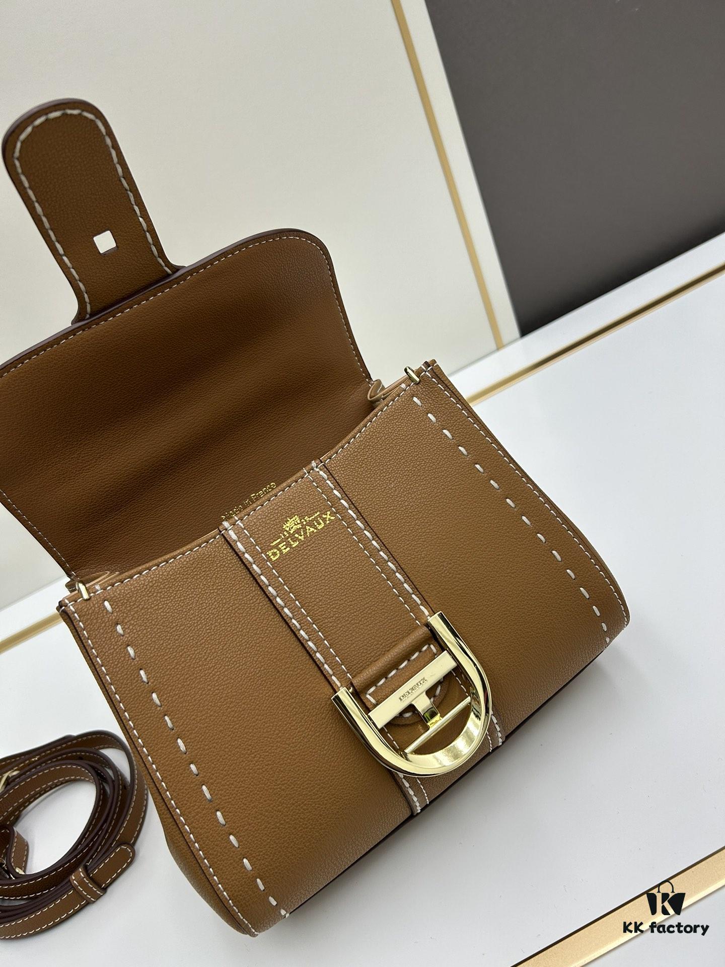 693081ab6e68136f4d9a7aa9 Delvaux 2024 Spring-Summer Exposed Stitching Collection