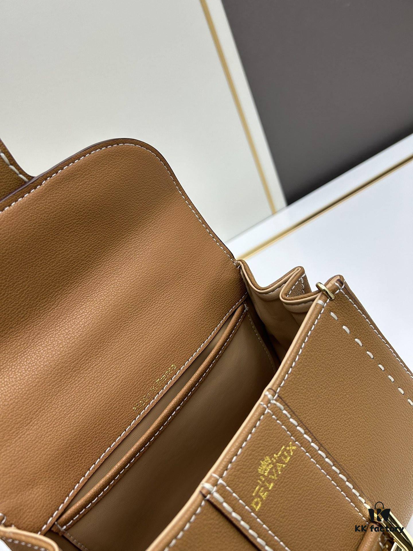 693081ac6e68136f4d9a7aab Delvaux 2024 Spring-Summer Exposed Stitching Collection