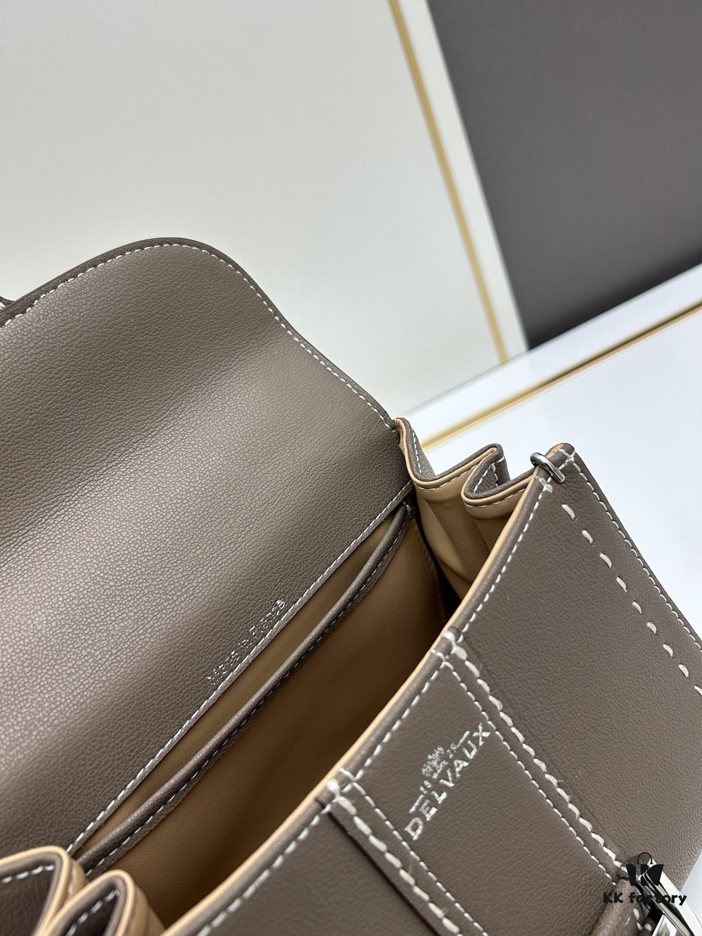 693081b16e68136f4d9a7ab5 Delvaux 2024 Spring-Summer Exposed Stitching Collection