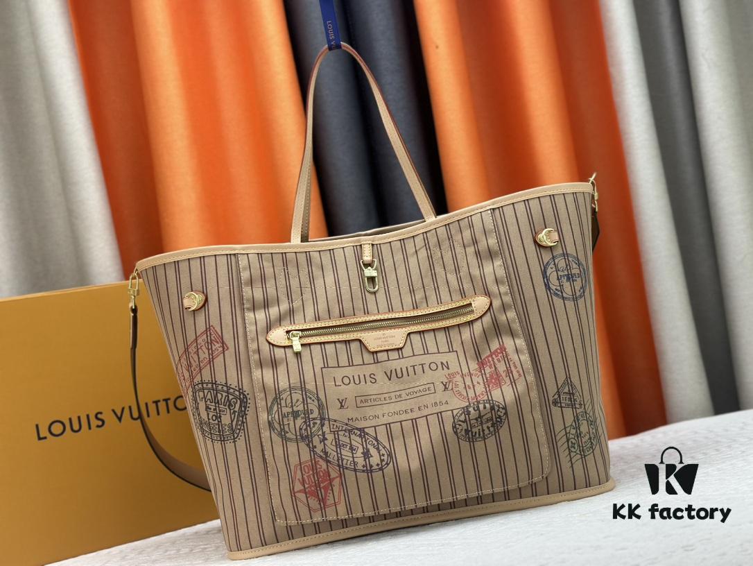 693081bc6e68136f4d9a7acf Authentic Item! Highly Acclaimed. LV's Latest Bestseller M40990 Large Size, Genuine Leather with Bronze Hardware, Real Photos Taken by Us. Welcome to Inquiry! Size: Large 40*33*20