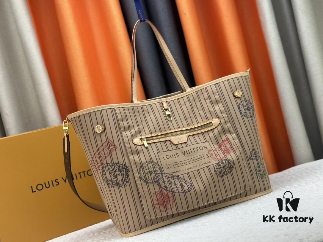 693081bd6e68136f4d9a7ad2 Authentic Item! Highly Acclaimed. LV's Latest Bestseller M40990 Large Size, Genuine Leather with Bronze Hardware, Real Photos Taken by Us. Welcome to Inquiry! Size: Large 40*33*20