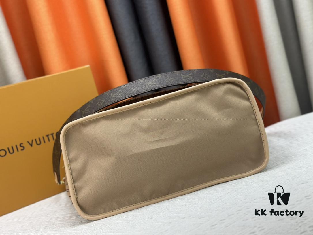 693081be6e68136f4d9a7ad3 Authentic Item! Highly Acclaimed. LV's Latest Bestseller M40990 Large Size, Genuine Leather with Bronze Hardware, Real Photos Taken by Us. Welcome to Inquiry! Size: Large 40*33*20