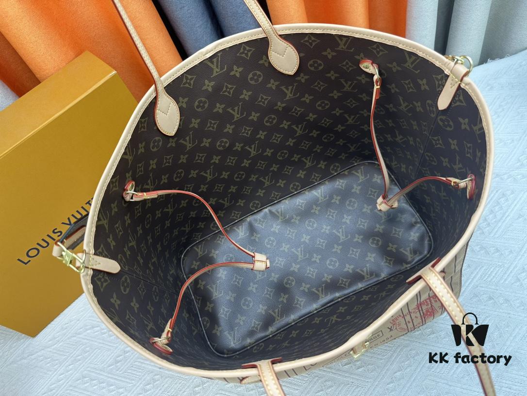 693081c06e68136f4d9a7ad9 Authentic Item! Highly Acclaimed. LV's Latest Bestseller M40990 Large Size, Genuine Leather with Bronze Hardware, Real Photos Taken by Us. Welcome to Inquiry! Size: Large 40*33*20