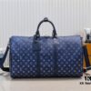 6930821f6e68136f4d9a7bc7 M11558 41416 41414 Black to Blue Gradient Green Louis Vuitton LV 24FW Monogram New Messenger Bag Montsouris Crossbody Keepall 55 Travel Bag