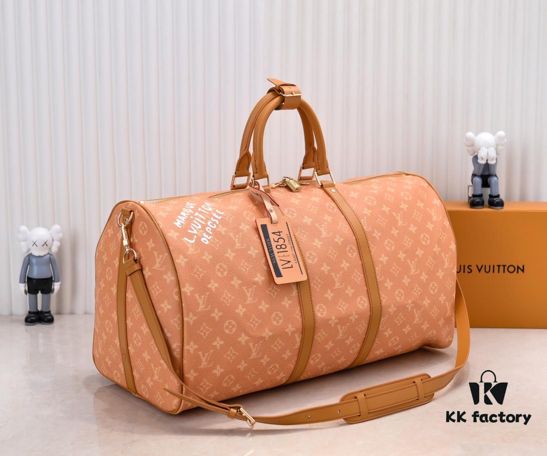 M13186 Variable Code Chip Top Quality Original Louis Vuitton LV 24FW Monogram New Yellow Vintage Collection Messenger Bag