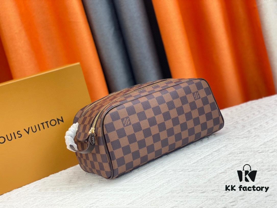 6930822e6e68136f4d9a7be1 Exclusive Louis Vuitton Neymar-Inspired Dual-Zip Cosmetic Pouch - Soft Monogram Canvas, Highly Practical Celebrity Favorite