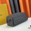 693082396e68136f4d9a7c00 Exclusive Louis Vuitton Neymar-Inspired Dual-Zip Cosmetic Pouch, Favored by Stars, Made of Soft Monogram Canvas