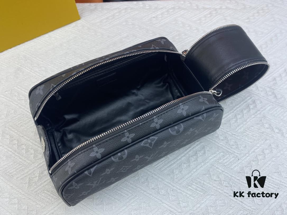 6930823d6e68136f4d9a7c05 Exclusive Louis Vuitton Neymar-Inspired Dual-Zip Cosmetic Pouch, Favored by Stars, Made of Soft Monogram Canvas