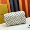 693082406e68136f4d9a7c0b Exclusive Louis Vuitton Neymar-Inspired Dual-Zip Makeup Pouch – Soft Monogram Canvas, Highly Practical Celebrity Favorite