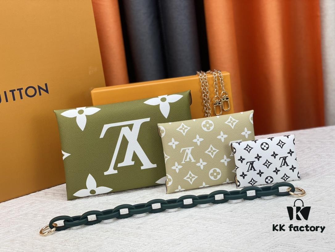 6930824b6e68136f4d9a7c1f M67600 M62034 Hot Release 🔥 LV New Kirigami Three-Piece Clutch Set – One Purchase, Three Bags!